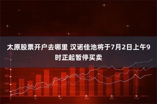 太原股票开户去哪里 汉诺佳池将于7月2日上午9时正起暂停买卖